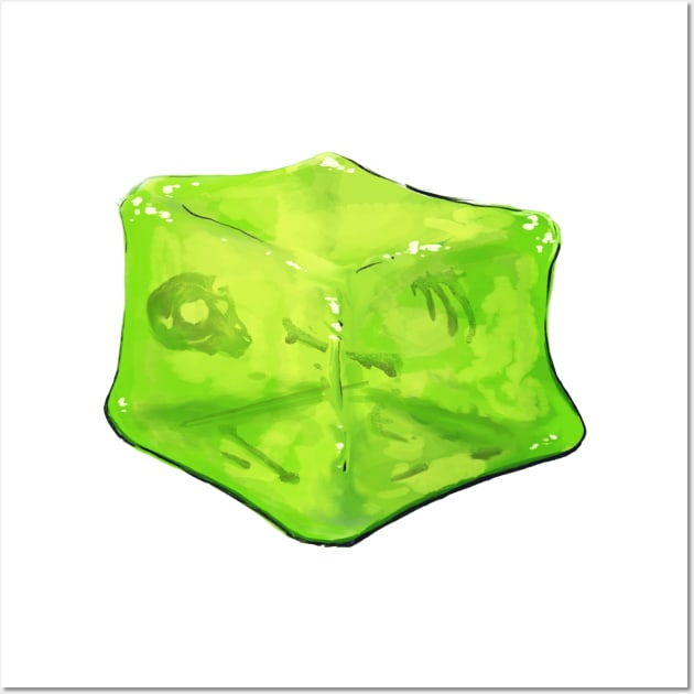 Green Jelly Solo Adventure Wall Art by Shawn_M_Schmidt